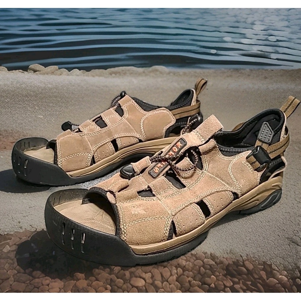 Korkers Amphibian‎ Series Sandals US Men's 13 Fishing Angling Wading